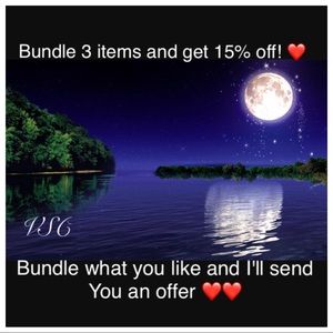 Bundle and save!!😍 reasonable offers are welcome